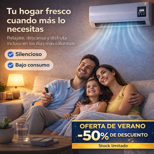 ¡Tu clima perfecto! Fresco en verano / Cálido en invierno