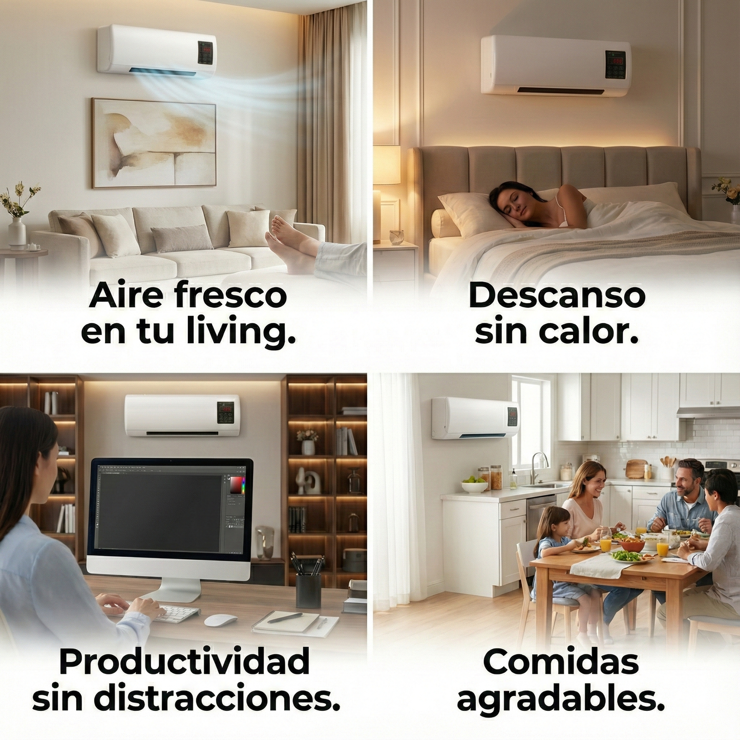 ¡Tu clima perfecto! Fresco en verano / Cálido en invierno