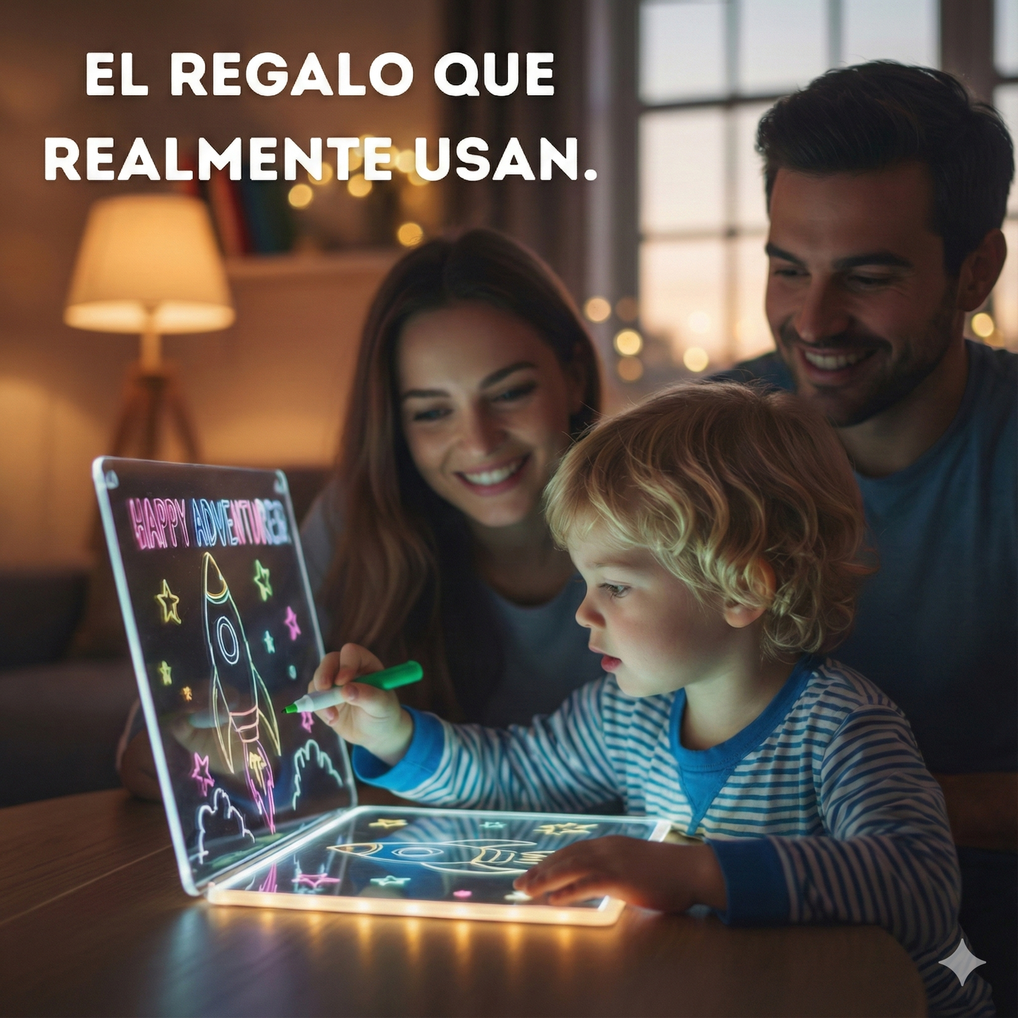 Pizarra Led Mágica / Deja Volar su Creatividad