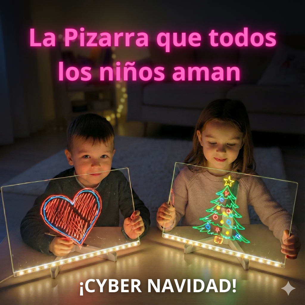 Pizarra Led Mágica / Deja Volar su Creatividad